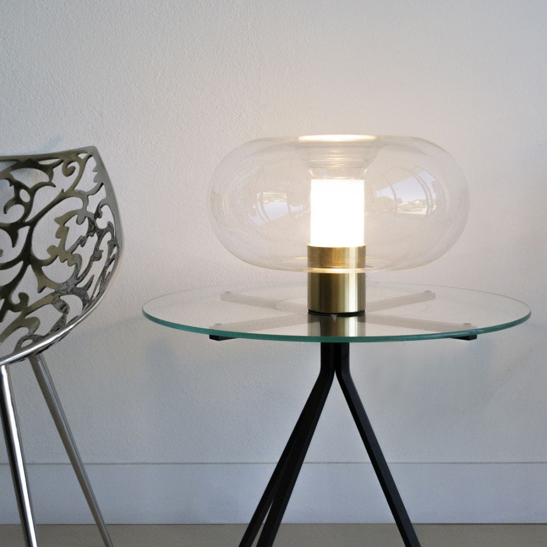 Fontanella Large Table Lamp by Fontana Arte Table Lamps